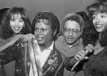 Ofra Haza at the Israeli wax museum
