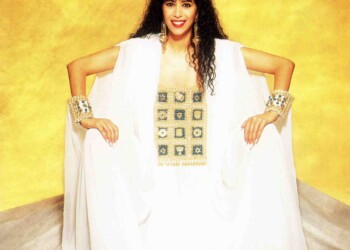Ofra Haza modeling for Gottex