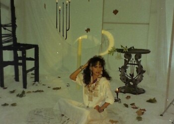 Ofra Haza Filming of the Shaday music video in London - 1988