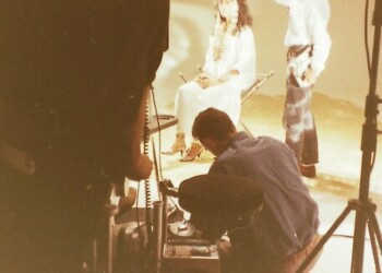 Ofra Haza Filming of the Shaday music video in London - 1988