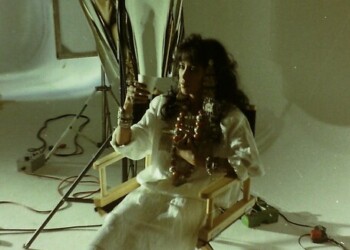 Ofra Haza Filming of the Shaday music video in London - 1988