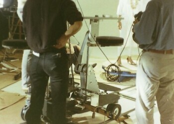 Ofra Haza Filming of the Shaday music video in London - 1988