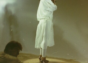 Ofra Haza Filming of the Shaday music video in London - 1988