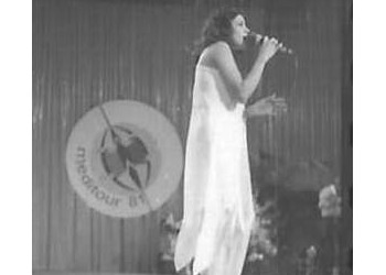 Ofra Haza Visiting Portugal and performing at the Meditor Festival - 02.1981