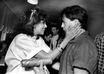 עפרה חזה עם הזמר אדם