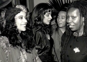 עפרה חזה עם וופי גולדברג