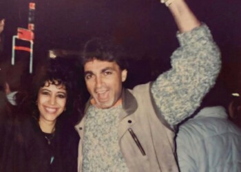 עפרה חזה בארגנטינה עם ננסי ברנדס